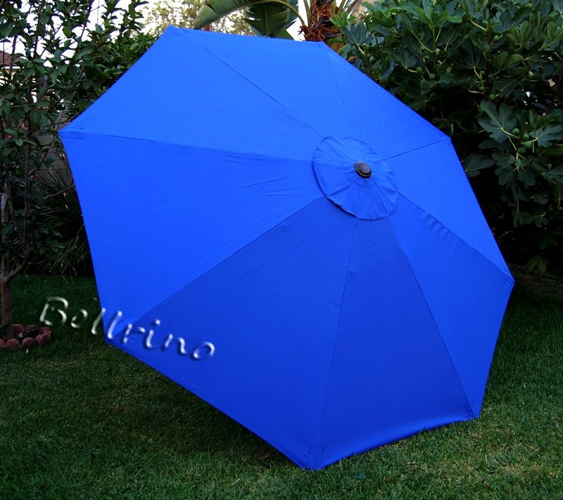 BELLRINO Replacement Royal Blue Umbrella Canopy for 10 ft 8 Ribs - Image 3